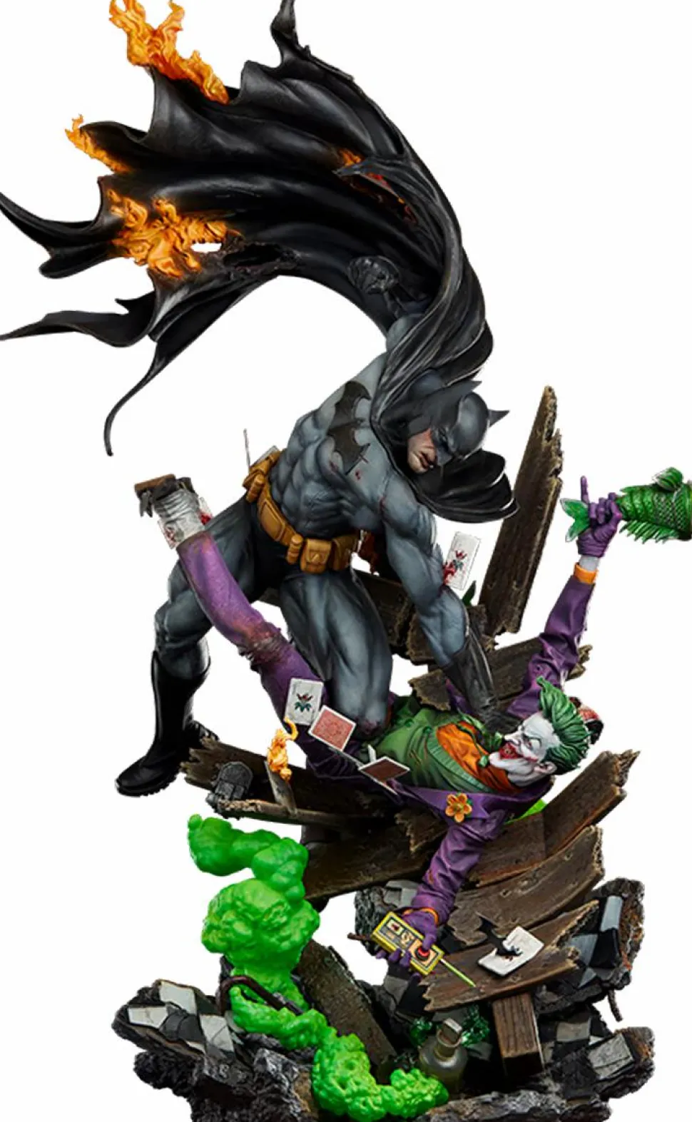 Batman - Batman vs. The Joker Eternal Enemies Premium Format Statue