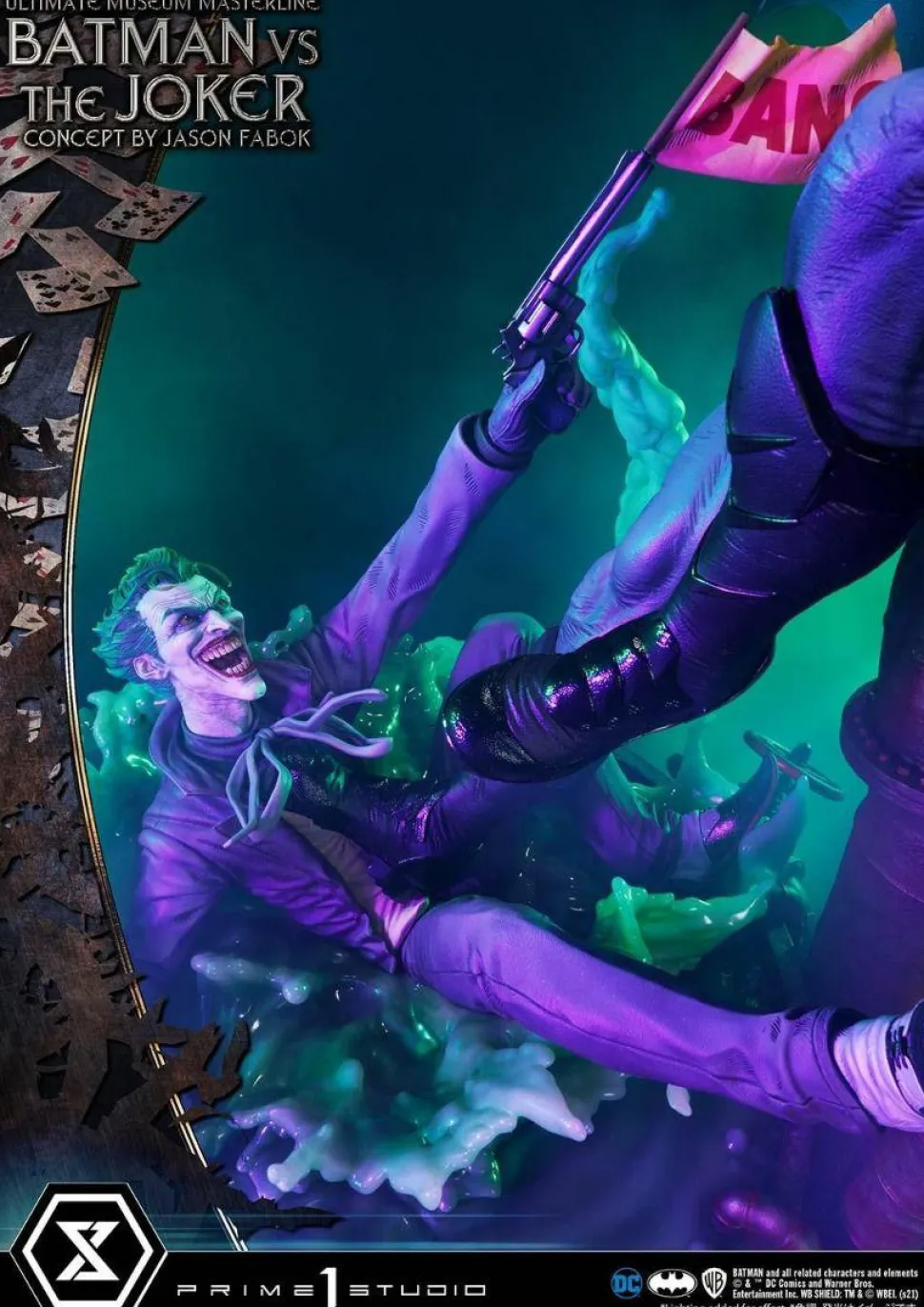 Batman - Batman vs The Joker 1/3 Scale Statue