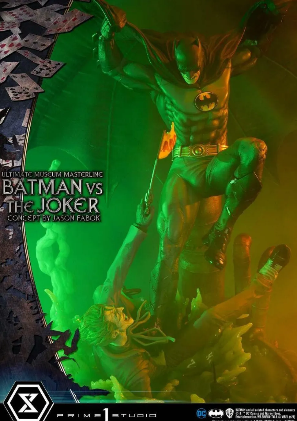 Batman - Batman vs The Joker 1/3 Scale Statue