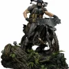 Batman - Batman Zero Year on Bike 25” Statue