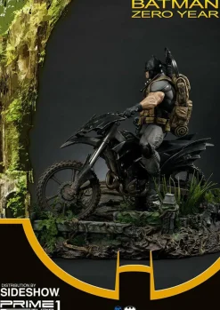 Batman - Batman Zero Year on Bike 25” Statue