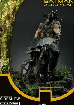 Batman - Batman Zero Year on Bike 25” Statue