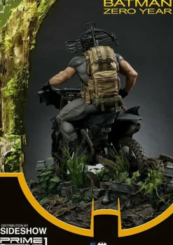 Batman - Batman Zero Year on Bike 25” Statue