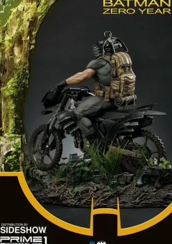 Batman - Batman Zero Year on Bike 25” Statue