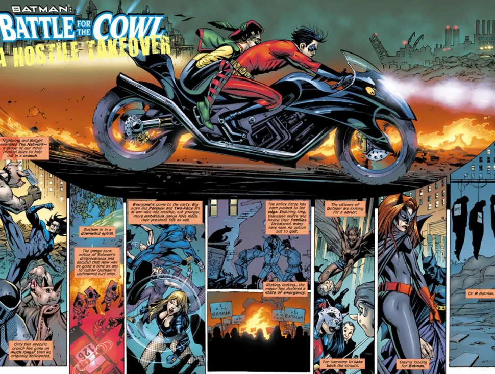 Batman - Battle for the Cowl: The Complete Collection Trade Paperback Book