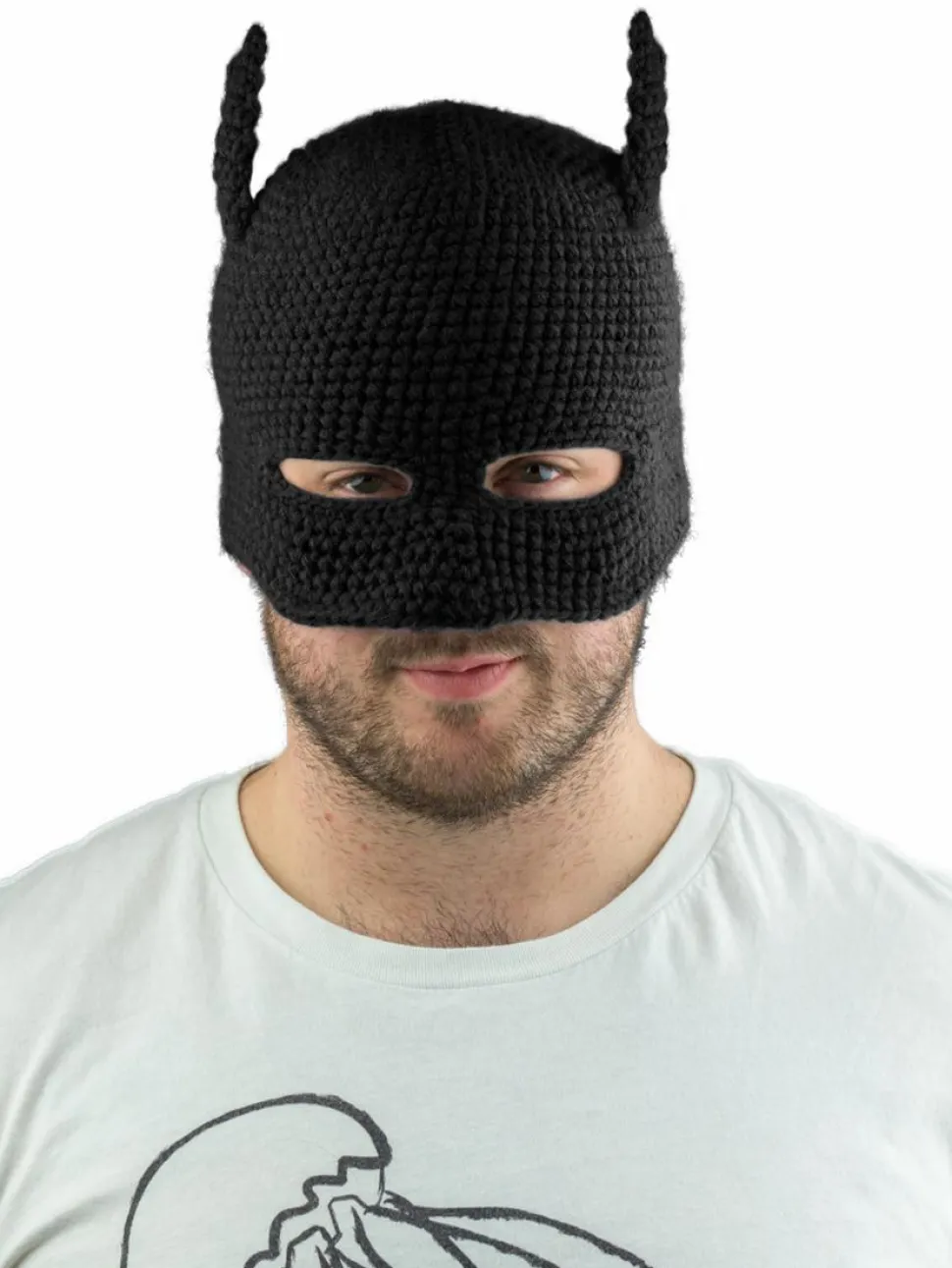 Batman - Black Bat-Cowl Knit Beanie