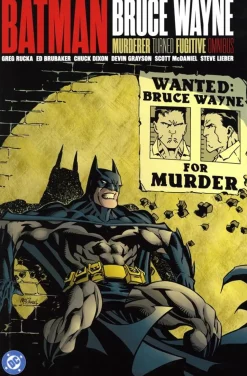 Batman - Bruce Wayne: Murderer Turned Fugitive Omnibus Hardcover Book
