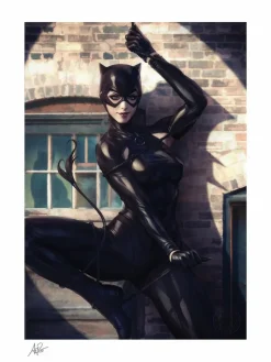 Batman - Catwoman #1 Fine Art Print by Stanley "Artgerm" Lau
