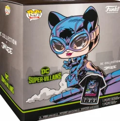Batman - Catwoman Black & White Jim Lee Collection Deluxe Pop! Vinyl Figure & T-Shirt Box