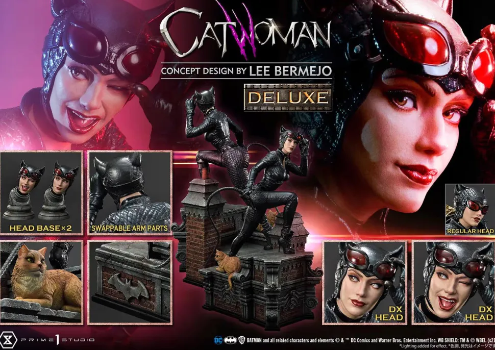 Batman - Catwoman Deluxe 1/3 Scale Statue by Lee Bermejo