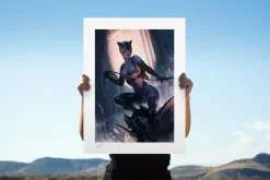 Batman - Catwoman Variant Fine Art Print by Heonhwa Choe
