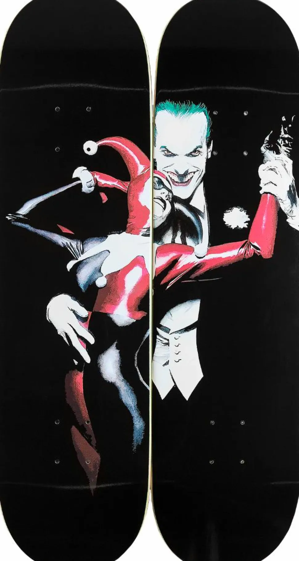 Batman - Color Bars x DC Joker & Harley Quinn Sway With Me 8.25 Skateboard Deck Set (Set of 2) (Decks Only)