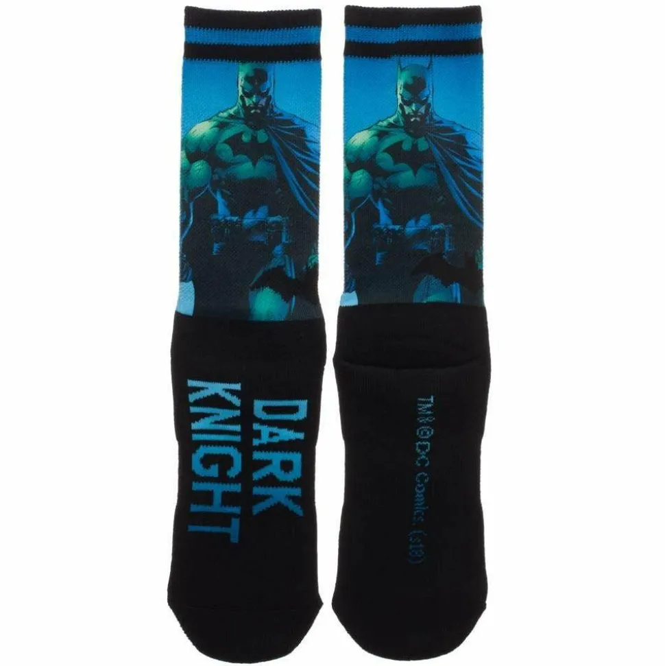 Batman - Dark Knight 360 Character Crew Men’s Socks (One Size)