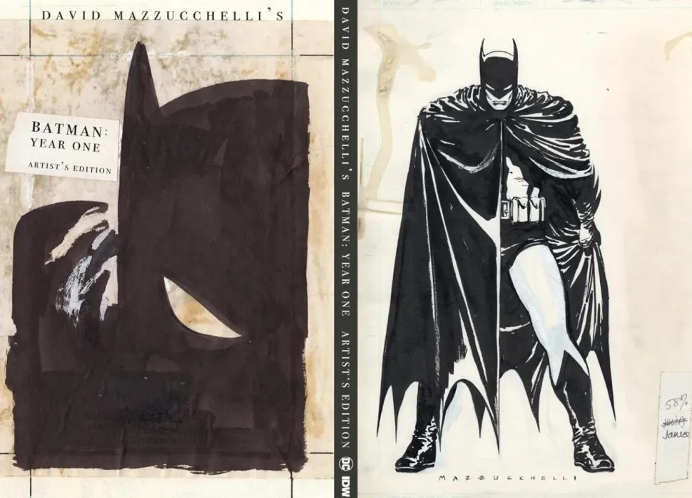 Batman - David Mazzucchelli's Batman Year One Artist's Edition Hardcover Book