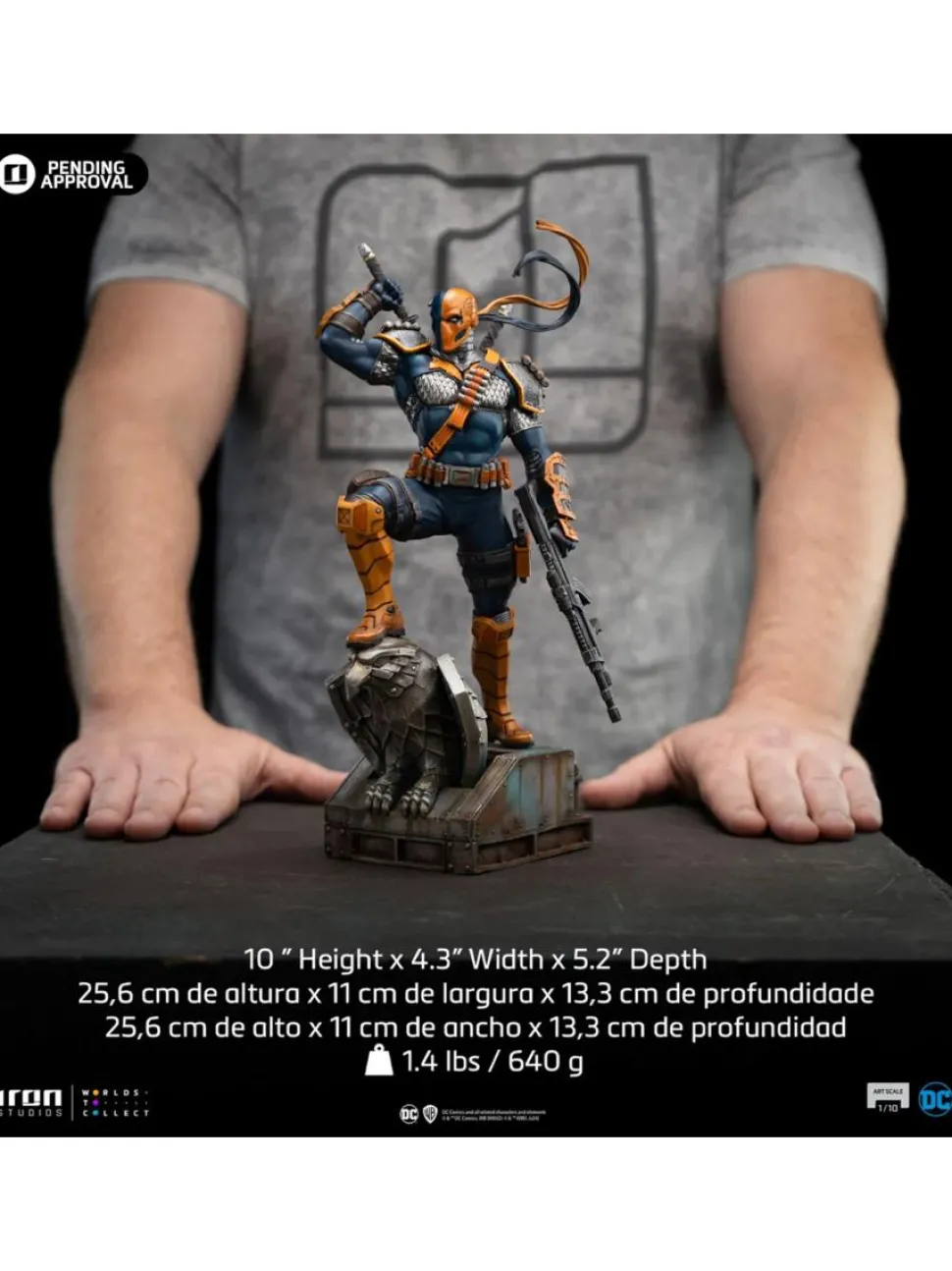 Batman - Deathstroke (Slade Wilson) 1/10th Scale Statue