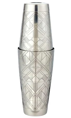 Batman - Gotham City Cocktails: Official Handcrafted Food & Drinks from the World of Batman Hardcover Book & Cocktail Shaker Gift Set