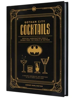 Batman - Gotham City Cocktails: Official Handcrafted Food & Drinks from the World of Batman Hardcover Book & Cocktail Shaker Gift Set