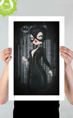 Batman - Gotham Girls Fine Art Print Set by Emma ‘Anarkitty’ Geary (Set of 3)