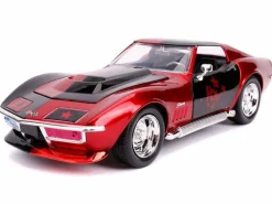 Batman - Harley Quinn 1969 Chevy Corvette 1/24th Scale Die-Cast Vehicle