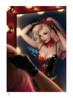 Batman - Harley Quinn #1 Fine Art Print by Warren Louw