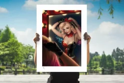 Batman - Harley Quinn #1 Fine Art Print by Warren Louw
