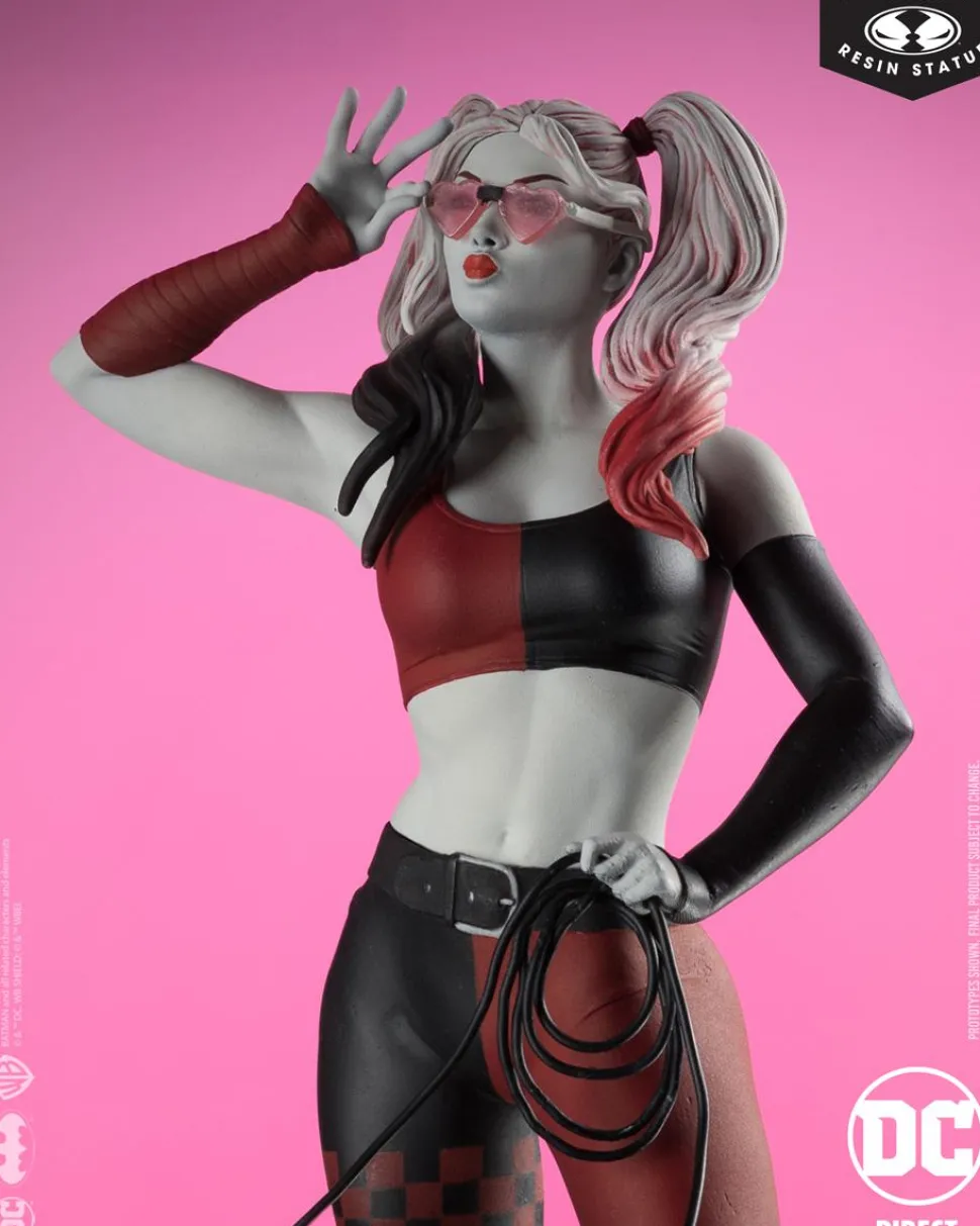 Batman - Harley Quinn by Jenny Frison Red, White & Black 1/10th Scale Statue