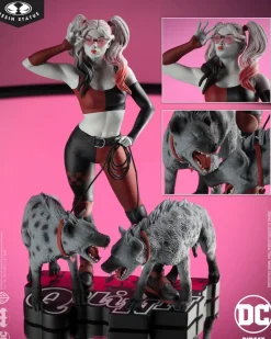 Batman - Harley Quinn by Jenny Frison Red, White & Black 1/10th Scale Statue