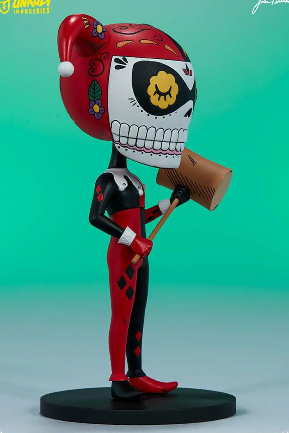 Batman - Harley Quinn Calavera 8” Vinyl Figure by Jose Pulido