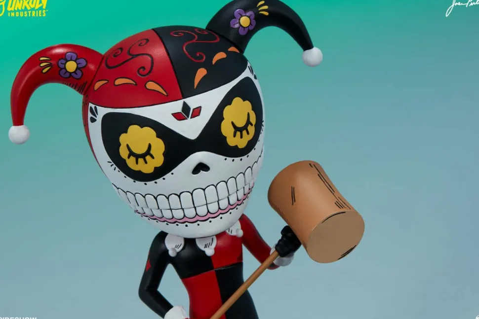 Batman - Harley Quinn Calavera 8” Vinyl Figure by Jose Pulido