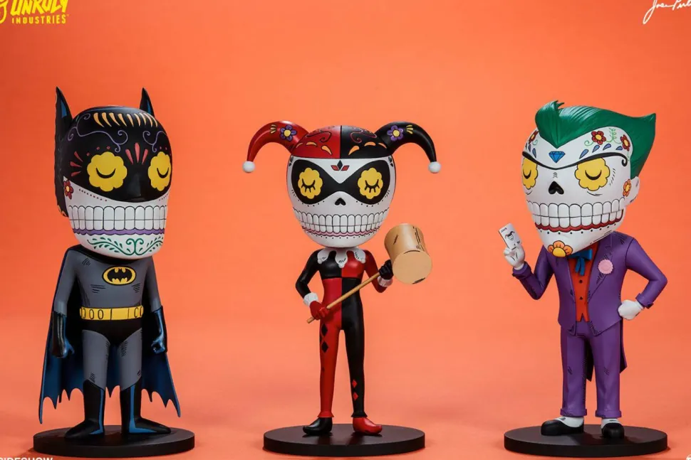 Batman - Harley Quinn Calavera 8” Vinyl Figure by Jose Pulido