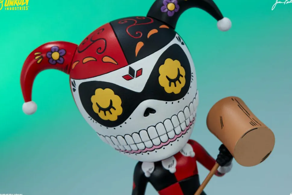 Batman - Harley Quinn Calavera 8” Vinyl Figure by Jose Pulido