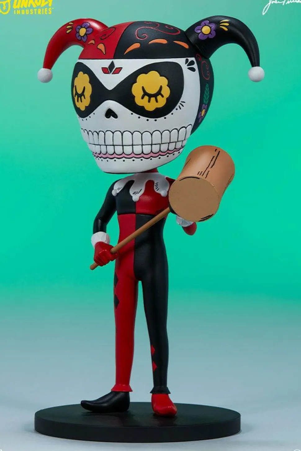 Batman - Harley Quinn Calavera 8” Vinyl Figure by Jose Pulido
