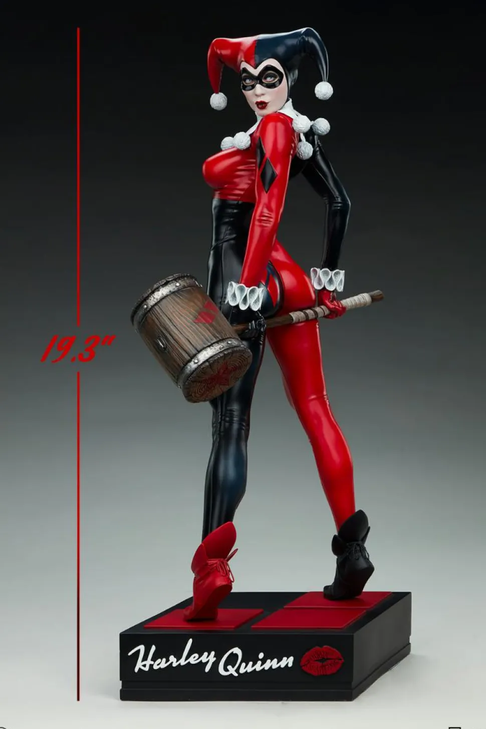 Batman - Harley Quinn: Hell on Wheels (Comic Variant) Premium Format Statue