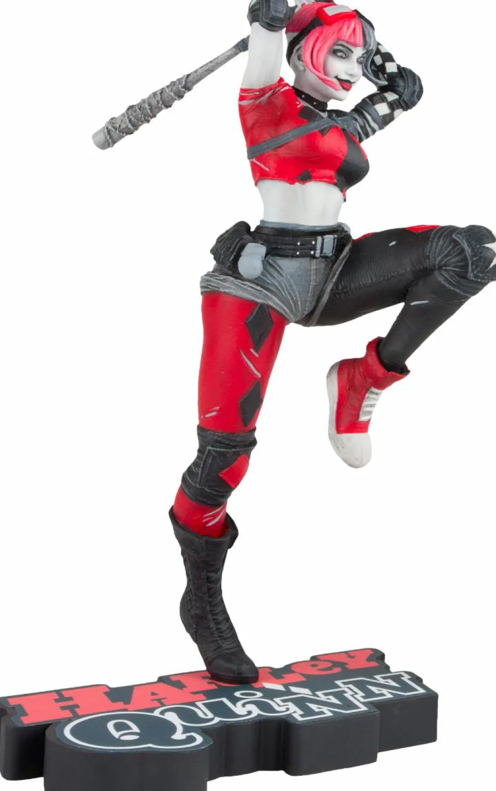 Batman - Harley Quinn Red, White & Black by Derrick Chew 1/10th Scale Statue