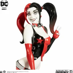 Batman - Harley Quinn Red, White & Black by J. Scott Campbell 1/10th Scale Statue
