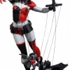 Batman - Harley Quinn Red, White & Black by Emanuela Lupacchino 1/10th Scale Statue