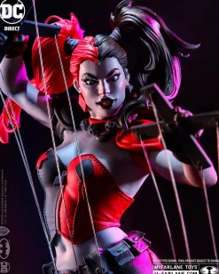 Batman - Harley Quinn Red, White & Black by Emanuela Lupacchino 1/10th Scale Statue