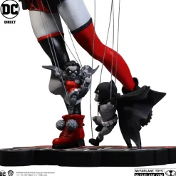 Batman - Harley Quinn Red, White & Black by Emanuela Lupacchino 1/10th Scale Statue