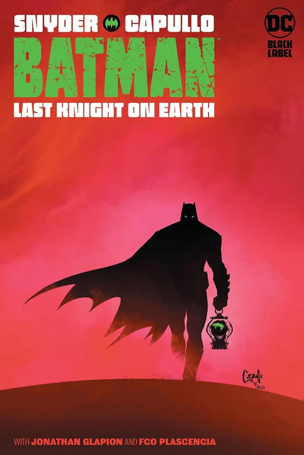 Batman - Last Knight on Earth DC Black Label Hardcover Book