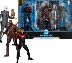 Batman - Nightwing vs. Talon & Owl (Batman: The Court of Owls) DC Multiverse Gold Label 7" Scale Action Figure 3-Pack
