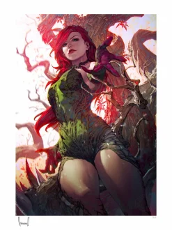 Batman - Poison Ivy Fine Art Print by Kael Ngu