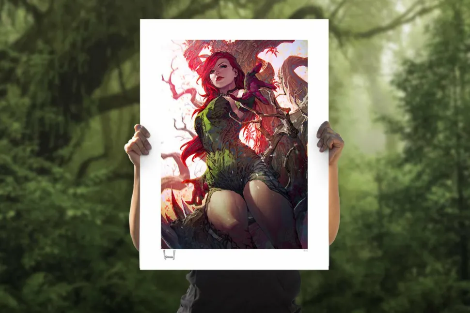 Batman - Poison Ivy Fine Art Print by Kael Ngu