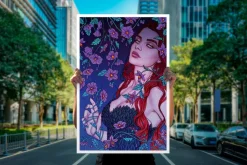 Batman - Poison Ivy Fine Art Print by Jenny Frison
