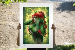 Batman - Poison Ivy Fine Art Print by Warren Louw