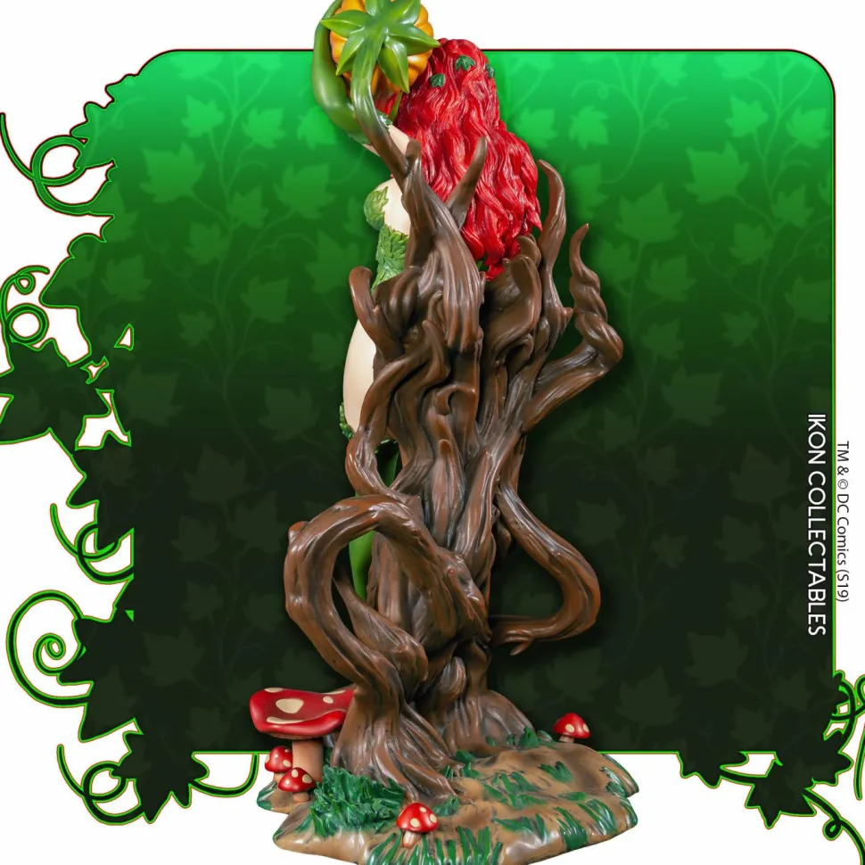 Batman - Poison Ivy on Vine Throne with Killer Flower 12” Statue