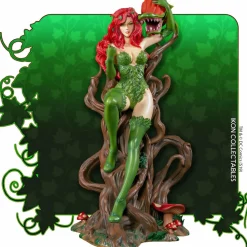 Batman - Poison Ivy on Vine Throne with Killer Flower 12” Statue