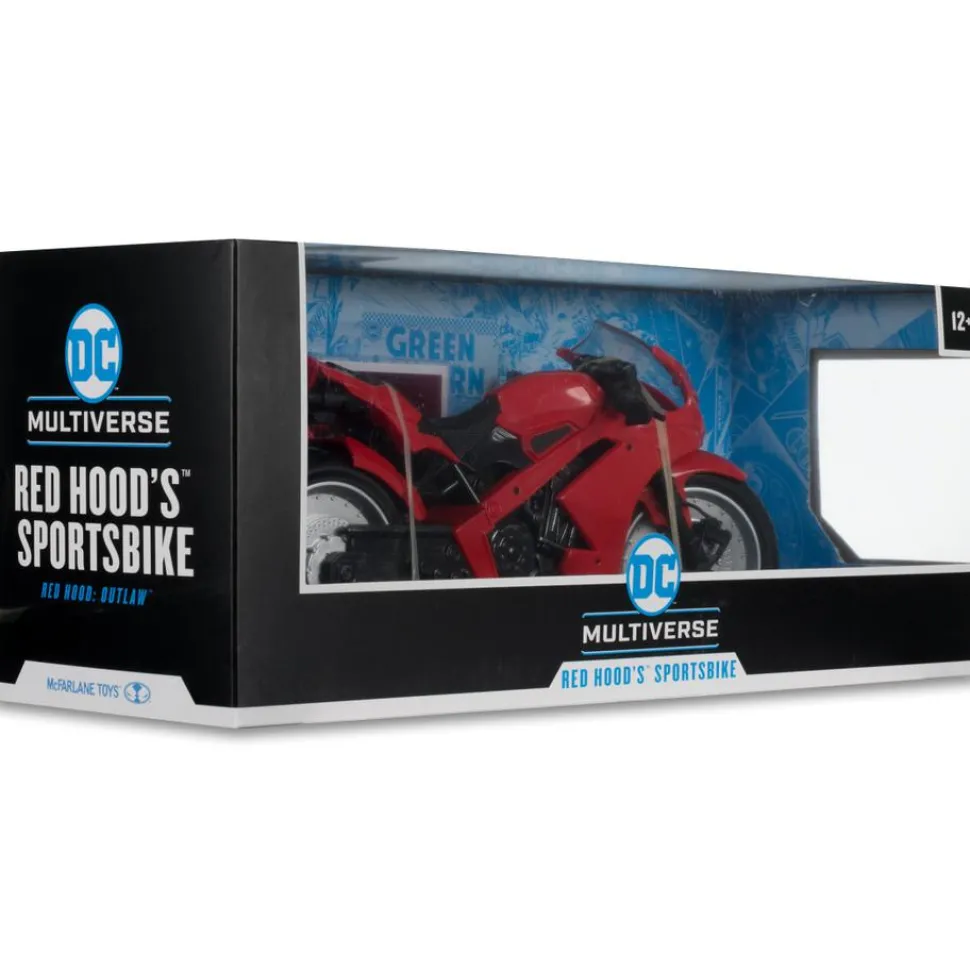 Batman - Red Hood's Sportsbike (Red Hood: Outlaw) DC Multiverse 7" Scale Action Figure Vehicle