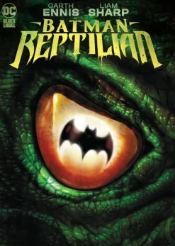 Batman - Reptilian DC Black Label Hardcover Book