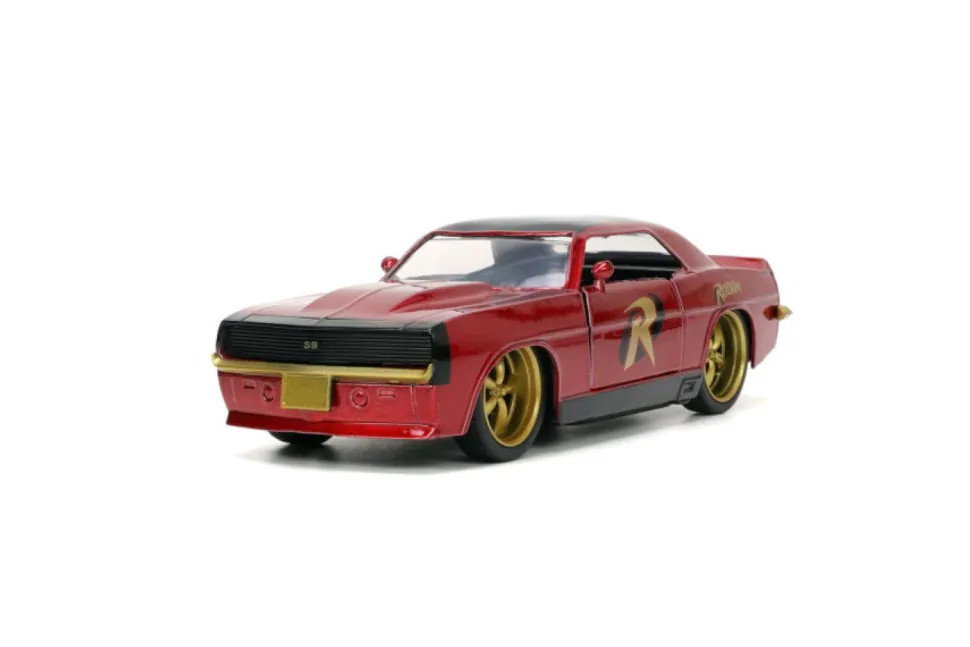 Batman - Robin & 1969 Chevrolet Camaro Hollywood Rides 1/32 Scale Die-Cast Vehicle Replica
