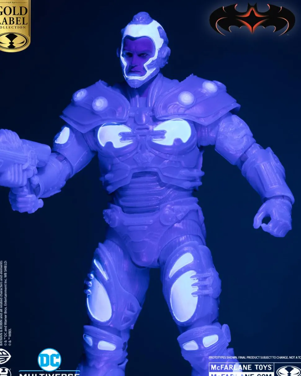 Batman & Robin (1997) - Mr. Freeze Black Light Edition DC Multiverse Gold Label 7" Scale Action Figure